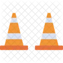 Cone de construção  Ícone