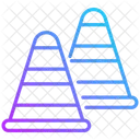 Cone De Signalisation Icône