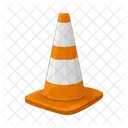 Cone De Signalisation Cone Construction Icône