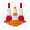 Cone De Signalisation Cone Construction Icône