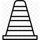 Cone De Signalisation Construction Outils Icône