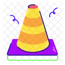 Cone De Transito Bloqueador De Transito Pilao Icon