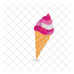 Cone ice cream  Icon