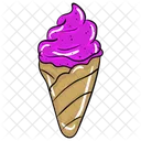 Ice Cream Sundae Ice Cone Icon