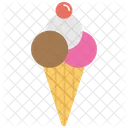 Cone Icecream Ice Icon