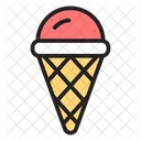 Cone Ice Cream Sweet Icon