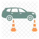 Cone Car Road Icon