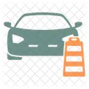 Cone Car Road Icon