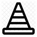 Cone Traffic Construction Icon