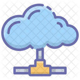 Nube conectada  Icono