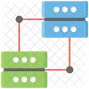 Servidor Conectado Mainframe Icon