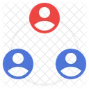 Compartilhamento Comunicacao Conexao Ícone