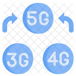 Conectividad 5G  Icono