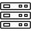 Paquete De Iconos De Almacenamiento De Datos Icono