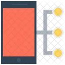 Conectividade Movel Conexoes Moveis Rede Movel Ícone