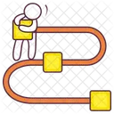Cable Conector Cable Conector Cable De Datos Icono