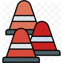 Cones Games Soccer Icon