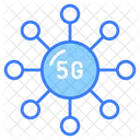 5 G Rede Conexao Ícone