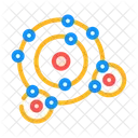 Conexao Molecular Estrutura Ícone