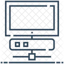 Conexão de computador  Ícone