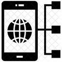 Rede Conexao Telefone Ícone