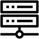 Rede Banco De Dados Ciencia De Dados Ícone