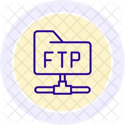 Conexão FTP  Ícone