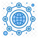 Conexão global  Ícone