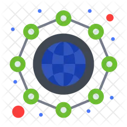 Conexão global  Ícone
