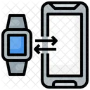 Conexao De Relogio Smartwatch Dispositivo Icon