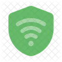 Conexao Segura Wi Fi Sem Fio Ícone