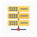 Armazenamento Compartilhamento Servidor Ícone