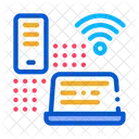 Wi Fi Rede Spreads Ícone