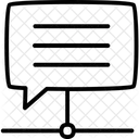 Conexion Icono Del Servidor Almacenamiento De Datos Icono