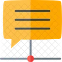 Conexion Icono Del Servidor Almacenamiento De Datos Icono