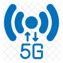 5 G Conexion Internet Icon