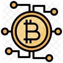 Conexión bitcoin  Icono