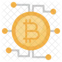 Conexión bitcoin  Icono