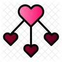 Conectar Corazon Amor Icon