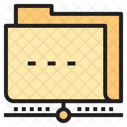 Conexión de archivos  Icono