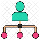 Conexión de usuario  Icono