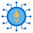 Conexión ethereum  Icono