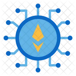 Conexión ethereum  Icono