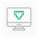 Conexión ethernet  Icono