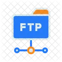 Ftp Archivo Transferencia Icono