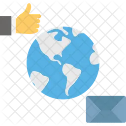 Conexión global  Icono