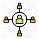 Conexion Conexion De Usuario Centralizacion Icono