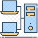 Conexion Del Servidor Servidor Datos Icono