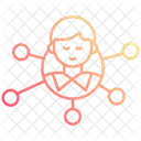Conexión social  Icono
