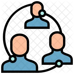 Conexión social  Icono